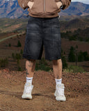 VIVANT DENIM SHORTS WASHED BLACK