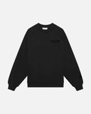 BACK LOGO CREWNECK OBSIDIAN
