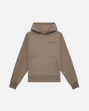 HEAVEN LOGO REFLECTIVE HOODIE CEMENT