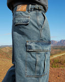 ALLOY CARGO PANTS VINTAGE BLUE