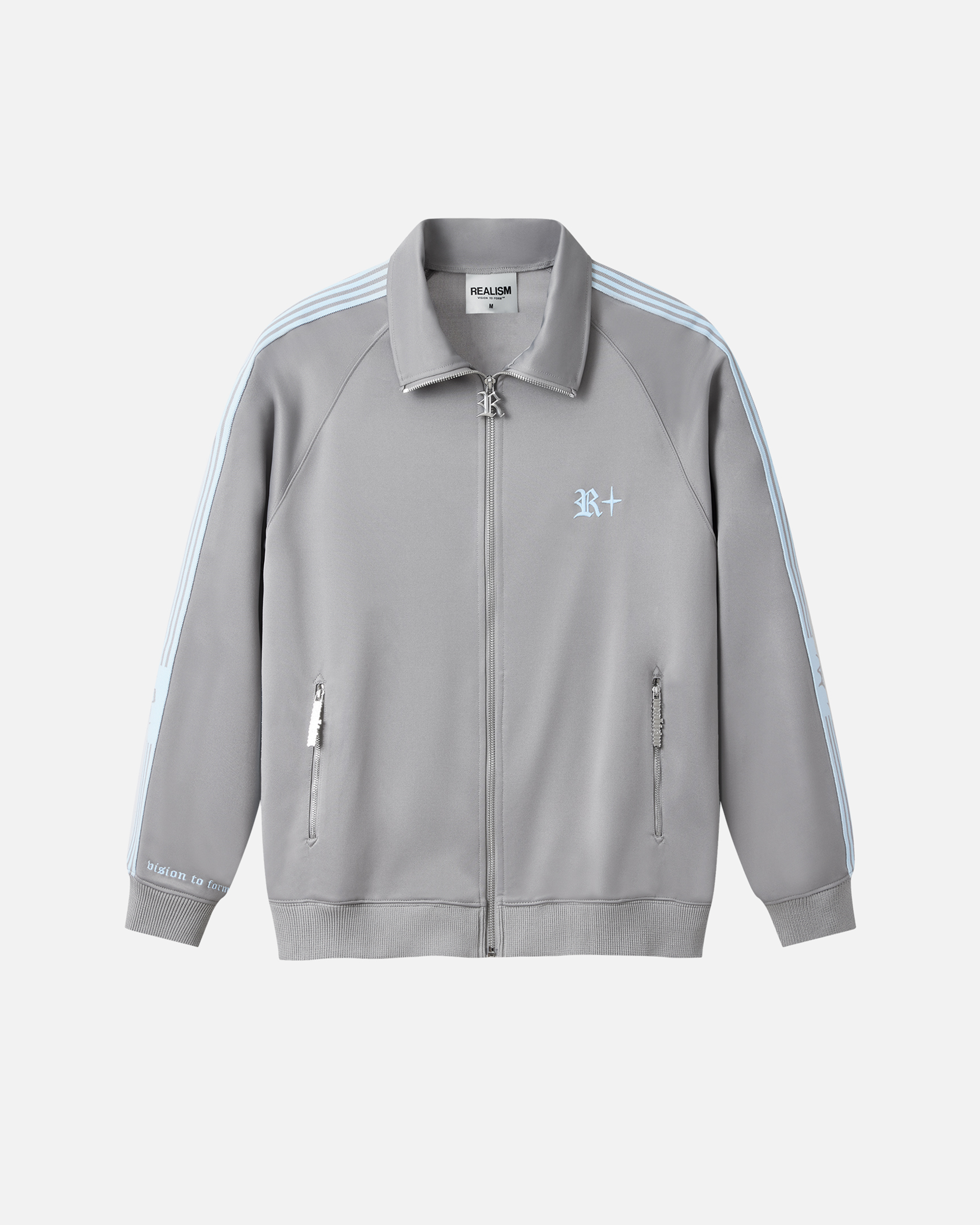 RACER TRACK JACKET GREY – Realism