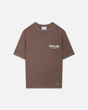 BACK LOGO TEE SEPIA BROWN