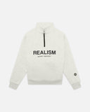 IDOL HALF ZIP SWEATER OATMEAL
