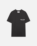 BACK LOGO REFLECTIVE MOON ASH TEE