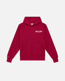 HEAVEN LOGO HOODIE CARMINE RED
