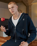 RADIANT ZIP HOODIE ROYAL NAVY