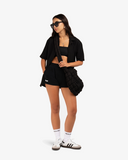 MORA QUILTED CROSSBODY BAG BLACK