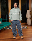 ELITE HALF ZIP SWEATER SUB SLATE
