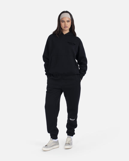 BACK LOGO HOODIE OBSIDIAN