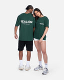 BACK LOGO TEE V1 PINE GREEN