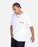 BACK LOGO TEE V1 WHITE