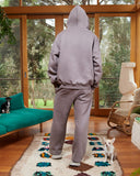 CORE BASICS ZIP HOODIE COOL GREY