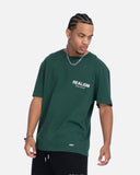 BACK LOGO TEE V1 PINE GREEN
