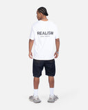 BACK LOGO TEE V1 WHITE