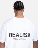 BACK LOGO TEE V1 WHITE