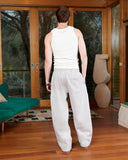 RADIANT SWEATPANTS OPEN LEG MARLE GREY