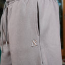 RADIANT SWEATPANTS OPEN LEG COOL GREY
