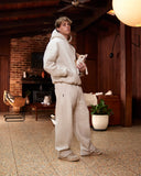 CORE BASICS HOODIE OATMEAL