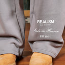 RADIANT SWEATPANTS OPEN LEG COOL GREY