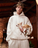 CORE BASICS HOODIE OATMEAL