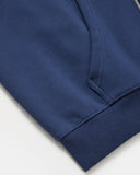 THINK REAL ZIP HOODIE AGED MARINE