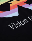THINK REAL TEE BLACK