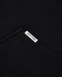 THINK REAL ZIP HOODIE BLACK