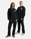 RADIANT KNIT PANTS BLACK