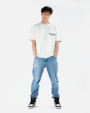 BACK LOGO TEE OATMEAL
