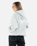 BACK LOGO HOODIE SUB SLATE