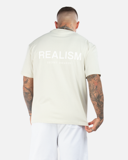 BACK LOGO TEE WHEAT