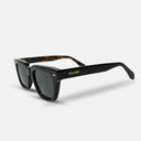 TRAVIS LOGO SUNGLASSES BLACK TORTOISE