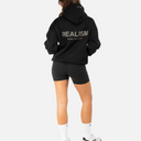 COURT BOXY HOODIE BLACK