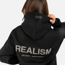 COURT BOXY HOODIE BLACK