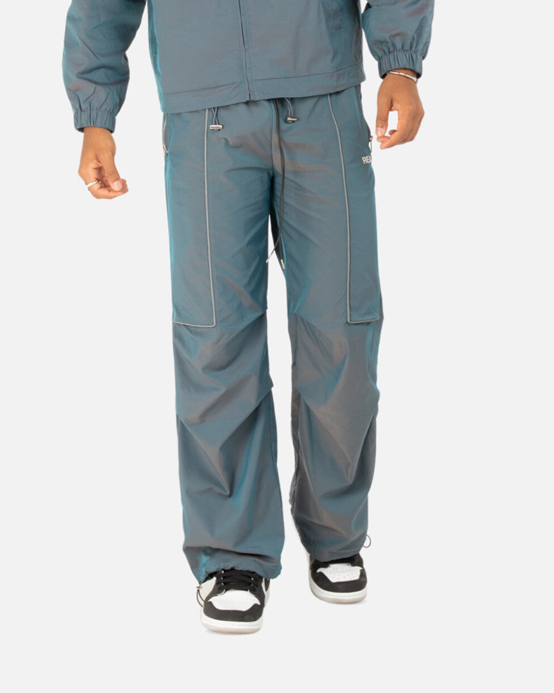 Iridescent track pants hotsell