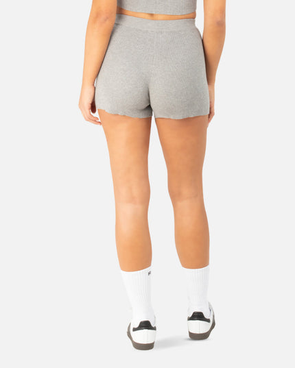 ACHELON KNIT SHORTS GREY