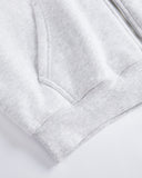 REAL LOVE ZIP HOODIE SNOW MARLE