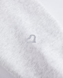 REAL LOVE ZIP HOODIE SNOW MARLE