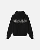 GLIMMER LOGO ZIP HOODIE V2 BLACK