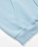 GLIMMER LOGO ZIP HOODIE V2 POWDER BLUE