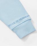 GLIMMER LOGO ZIP HOODIE V2 POWDER BLUE