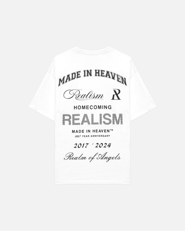 HOMECOMING TEE WHITE