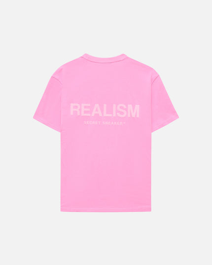 BACK LOGO TEE CANDY PINK