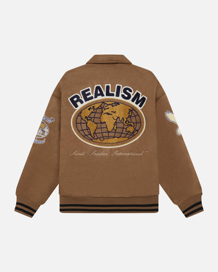 WORLDWIDE COACHES JACKET TAN