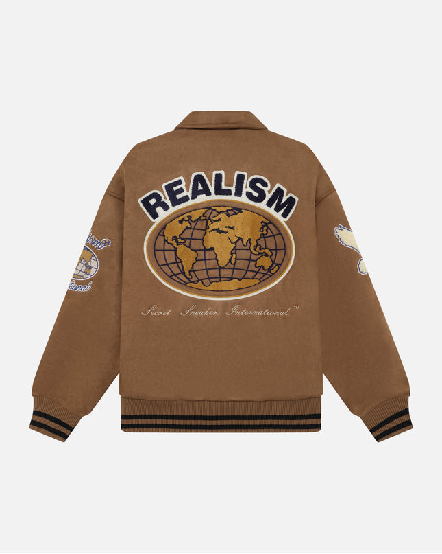 WORLDWIDE COACHES JACKET TAN