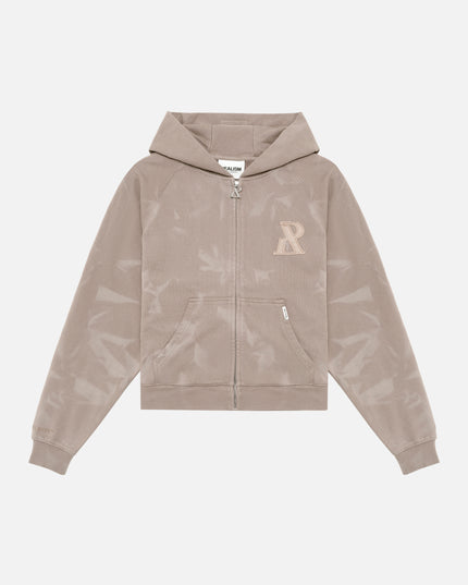 LEGACY ZIP HOODIE WASHED STONE