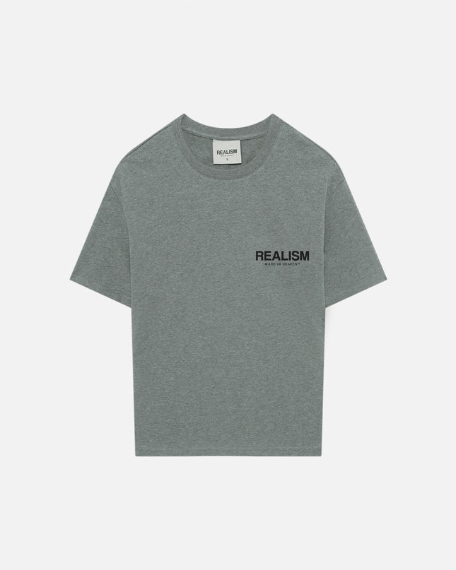 HEAVEN LOGO TEE DARK HEATHER