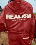 LEGACY HOODIE WASHED CARMINE