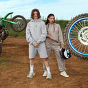 LEGACY HOODIE GREY MARLE