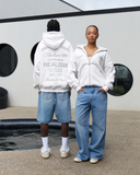 HOMECOMING ZIP HOODIE V2 SNOW MARLE